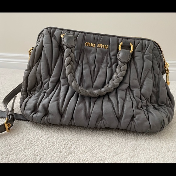 Miu Miu Handbags - Miu Miu Matelasse crossbody bag